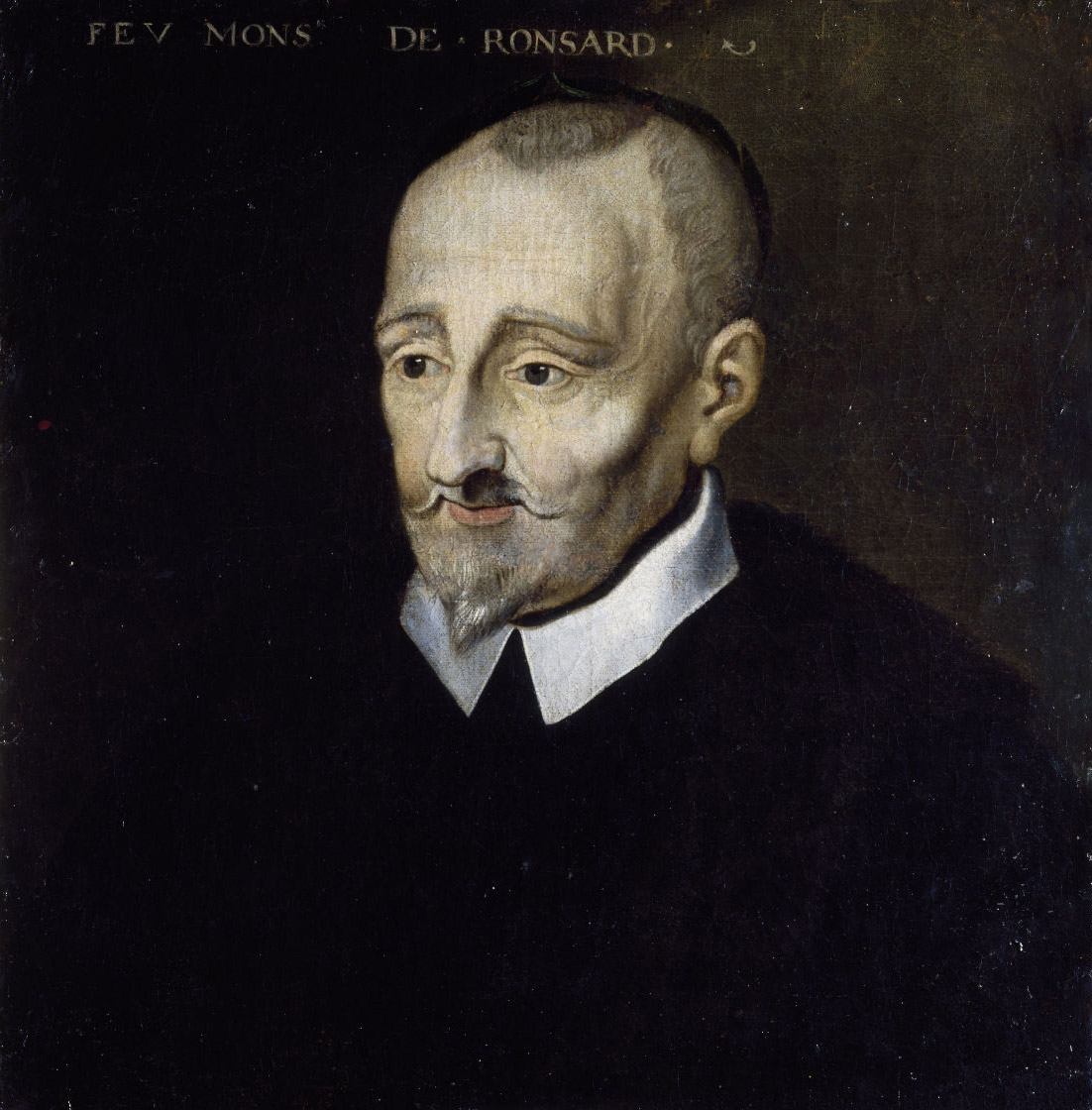 Portrait de Pierre de Ronsard, huile sur toile, Musée des Beaux-arts, Blois